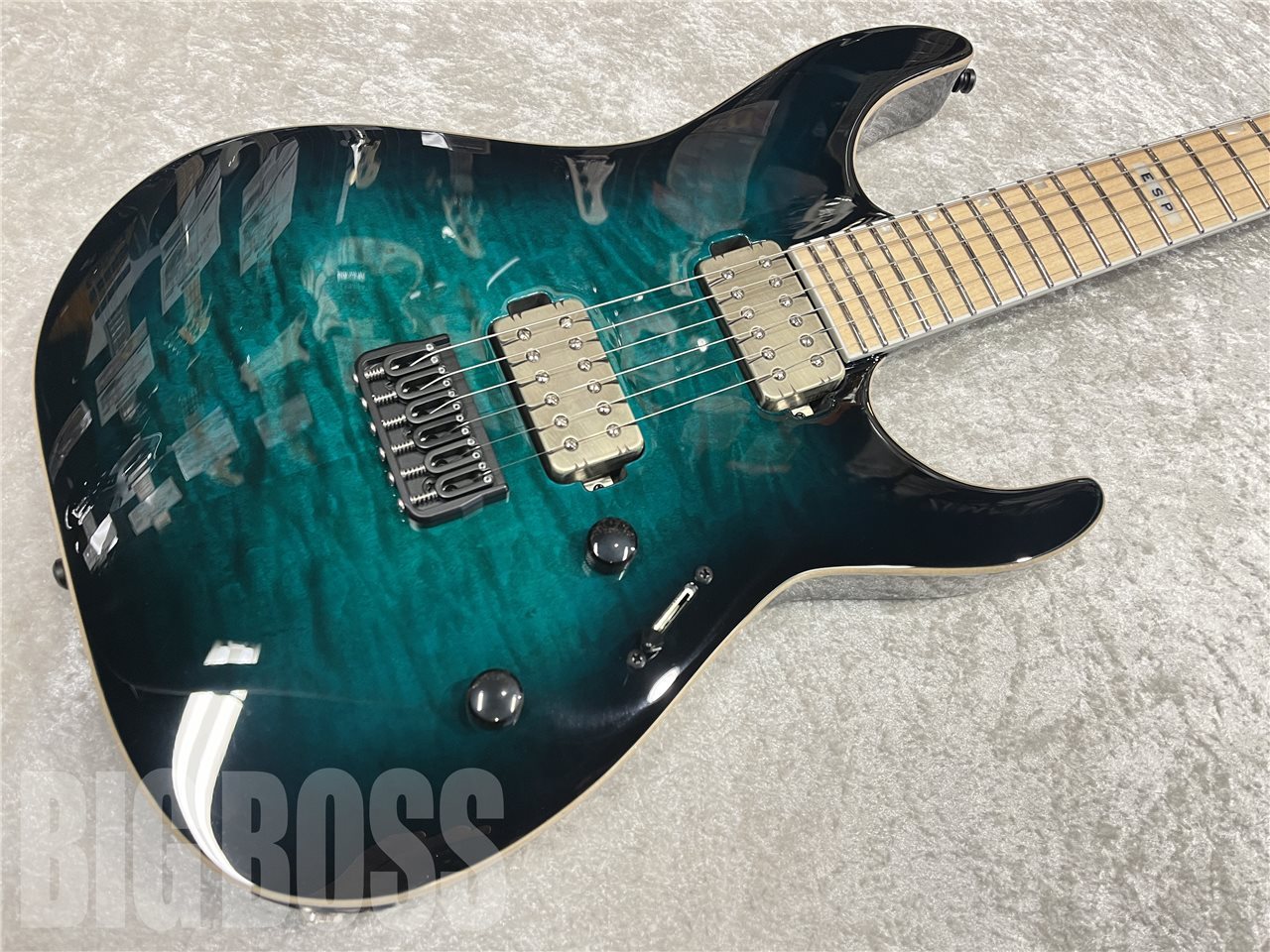 E-II M-II NT HS QM【Black Turquoise Burst】（新品/送料無料）【楽器