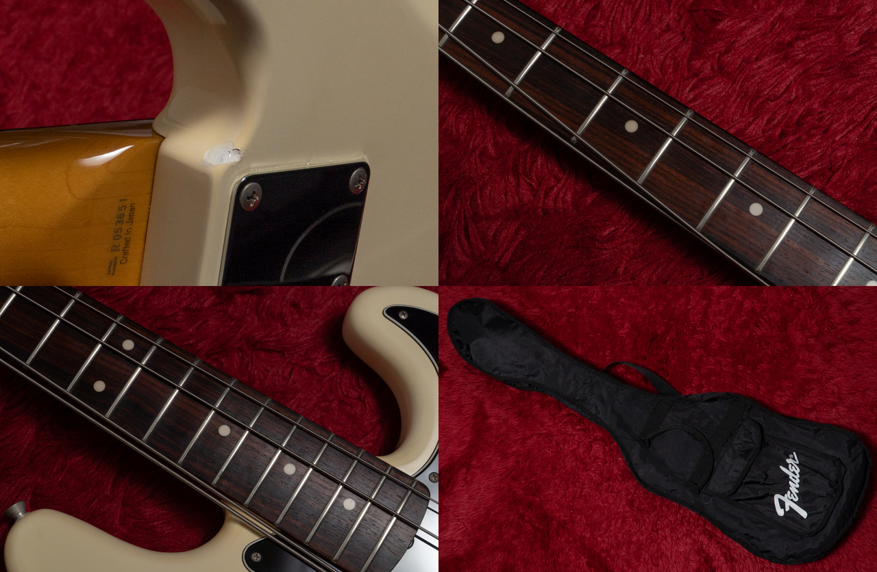 Fender Japan PB70-70US OWH 2004～2005 4.115kg #R053651 Crafted in