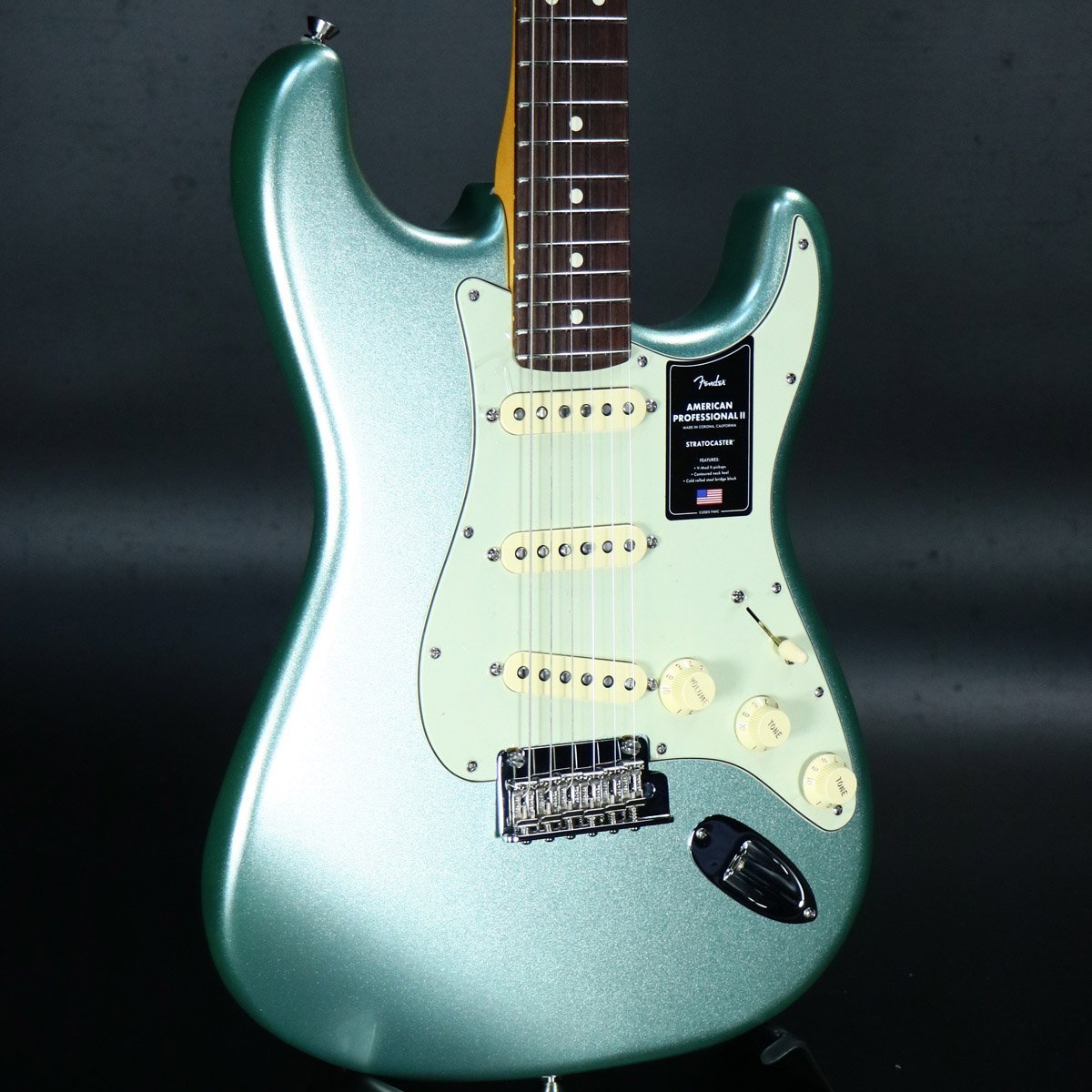 Fender American Professional II Stratocaster Rosewood Mystic Surf