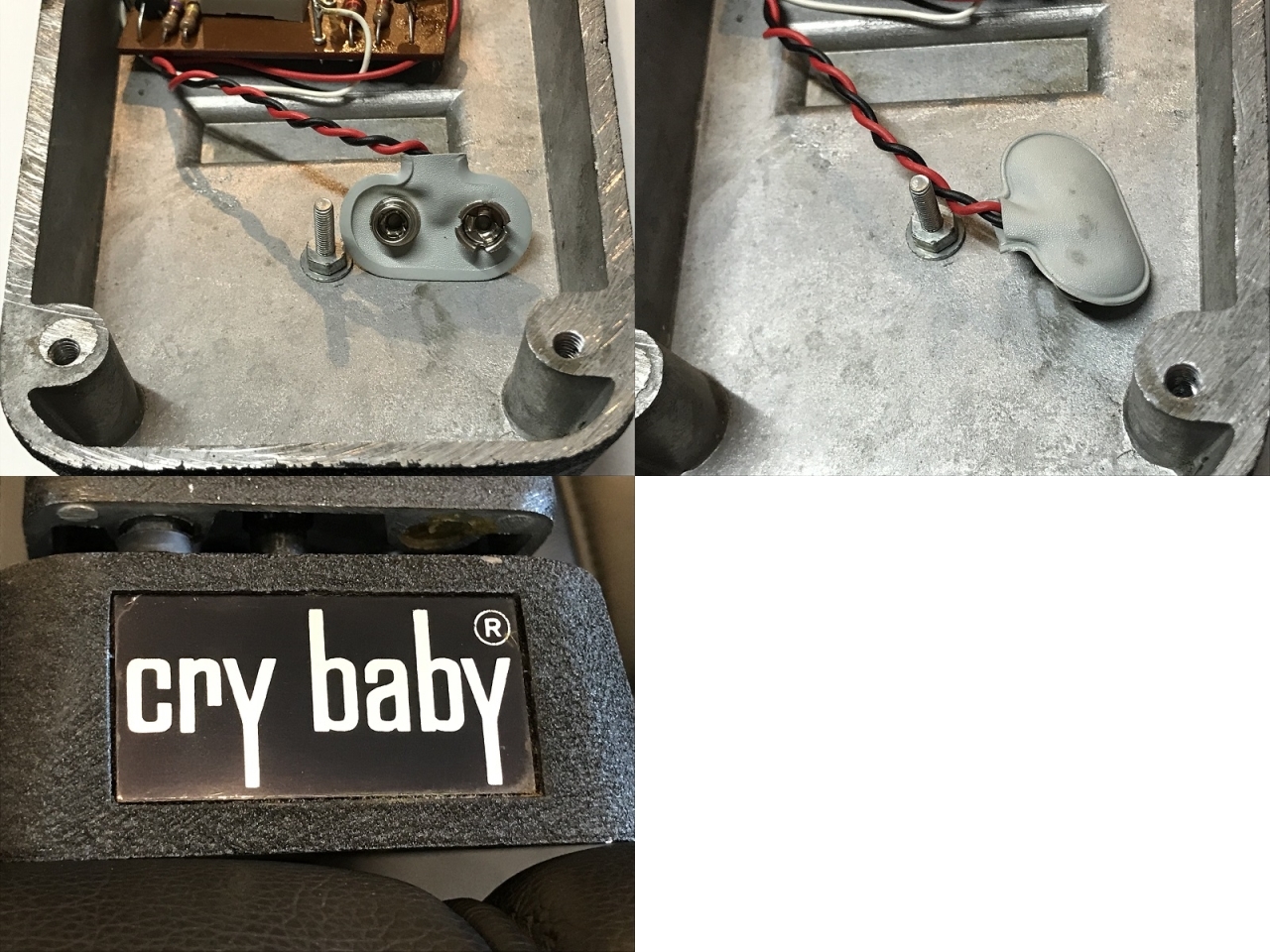 Jen Crybaby 310.001(250.046) 70年代製 ビンテージ Cry baby - ギターの話 6台目のワウはJEN製crybaby 310.001