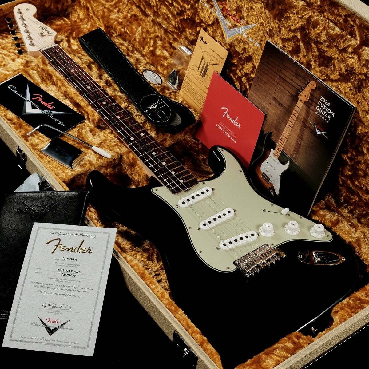 Fender Custom Shop Custom Built 1963 Stratocaster TCP Josefina