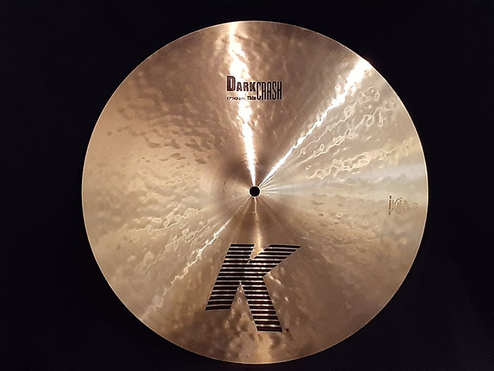 パーカッション・打楽器 ZILDJIAN K DARK THIN CRASH 17 17