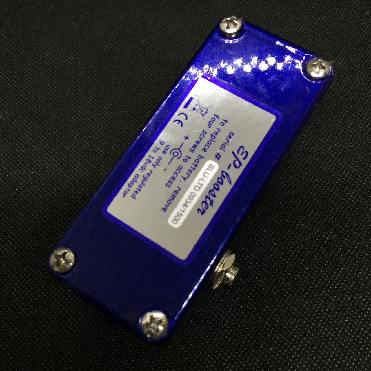 Xotic EP-Booster 限定カラー　箱説付属 Xotic EP Booster 15th Anniversary Limited Edition Blue（中古/送料