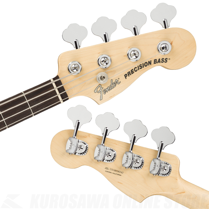 Fender American Performer Precision Bass, Rosewood, Arctic