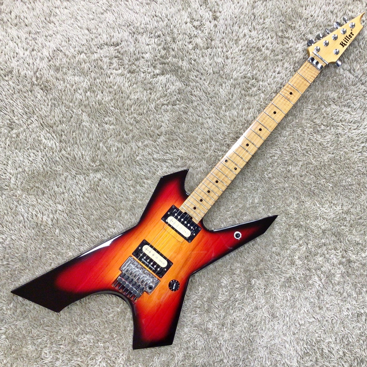 Killer KG-Prime Original 2015 Version 3-Tone Sunburst (3TS)【美品