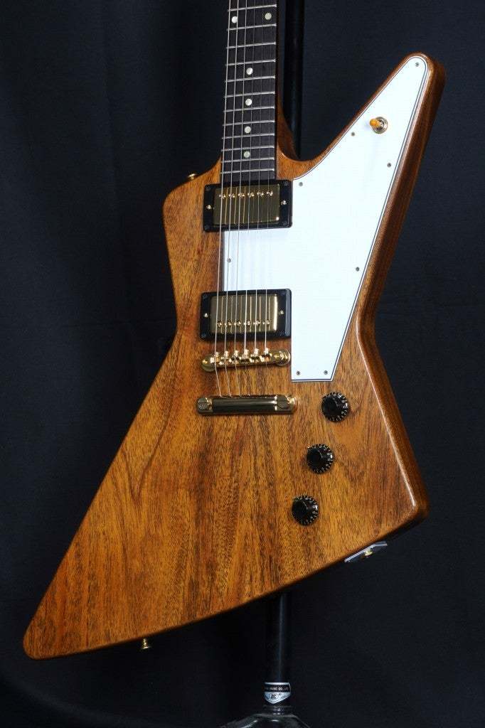 Gibson Custom Shop 1958 Mahogany Explorer Reissue Antique Natural