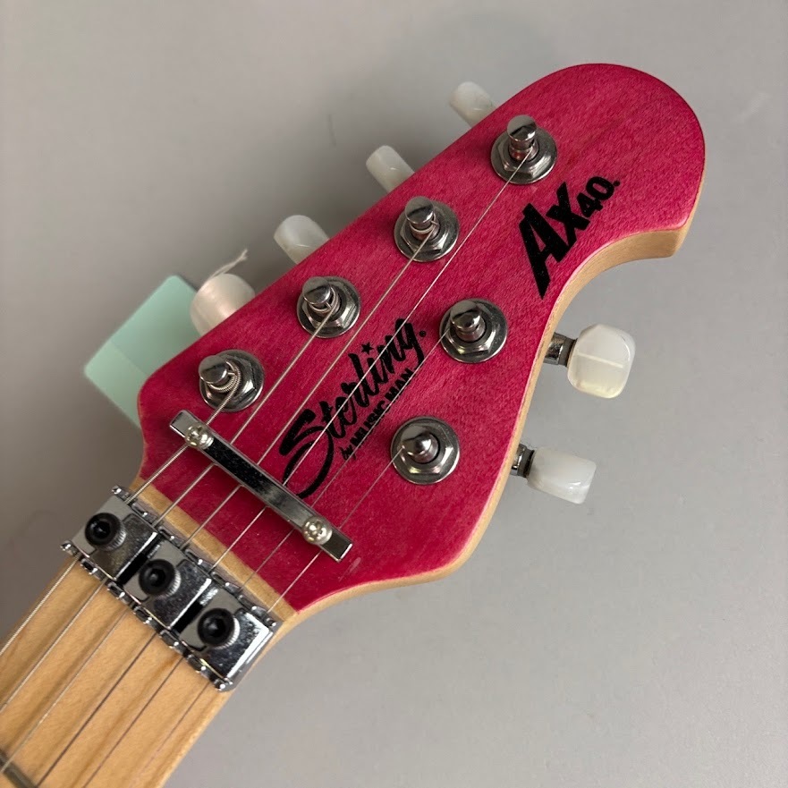 STERLING AX40 transparent purple 中古 Sterling by MUSIC MAN AX40 Transparent Pink（中古/送料無料）【楽器