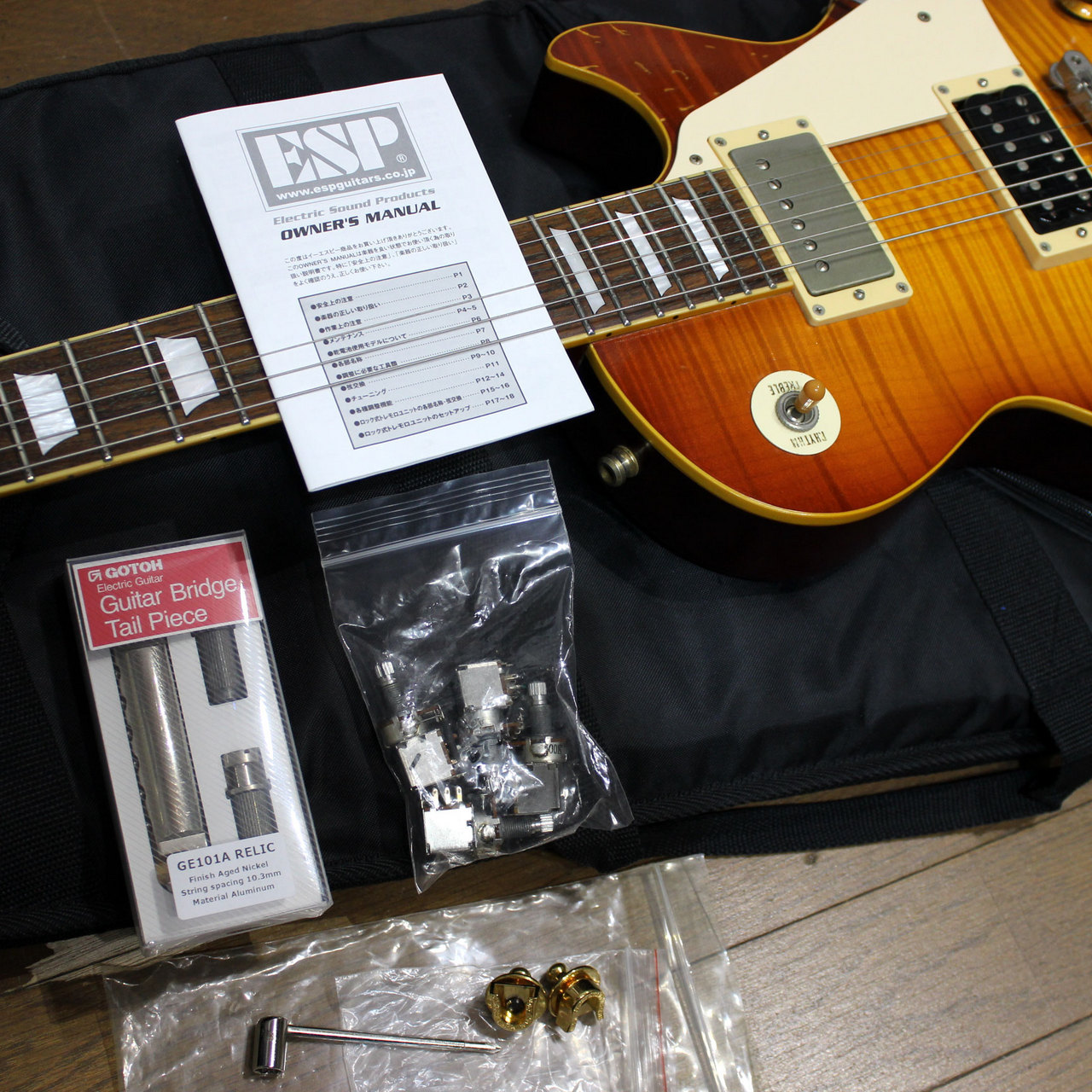 EDWARDS E-LP-112LTS/RE SUPER CIRCUIT Vintage Honey Burst