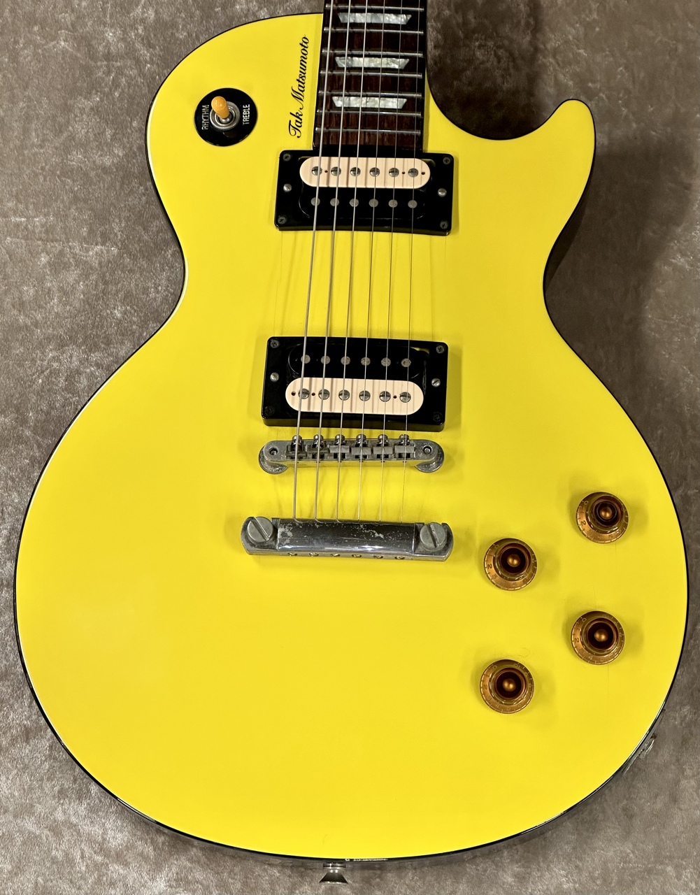 Gibson USA Tak Matsumoto Les Paul Canary Yellow  2002年製【4.07kg】（中古）【楽器検索デジマート】