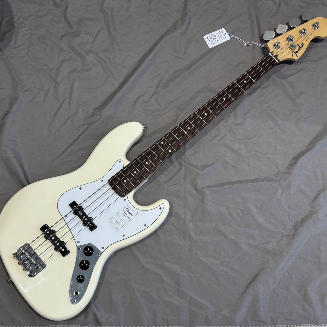 Fender Standard Jazz Bass Olympic White エレキベース ジャズベース