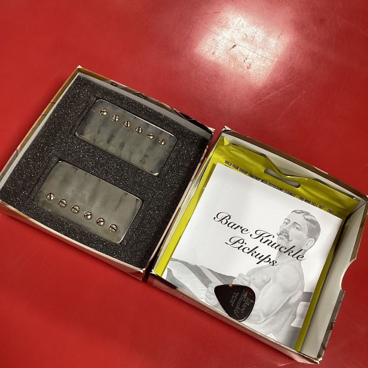 Bare Knuckle Pickups THE MULE 6 COVERED(AGED NICKEL