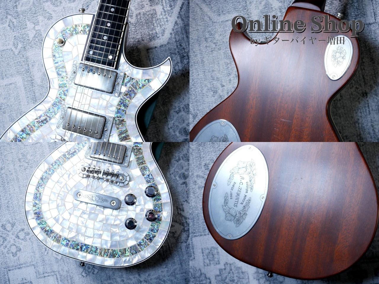 Zemaitis Custom Shop 【試奏動画】 2014 CS24PF Pearl Front 