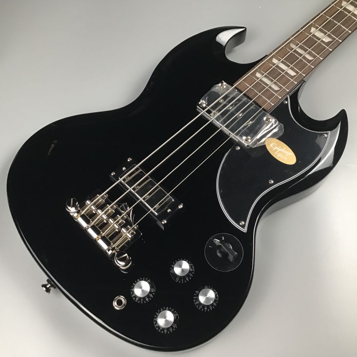 Epiphone EB-3 Bass Ebony エレキベース SGベース【現物写真】【送料無料】