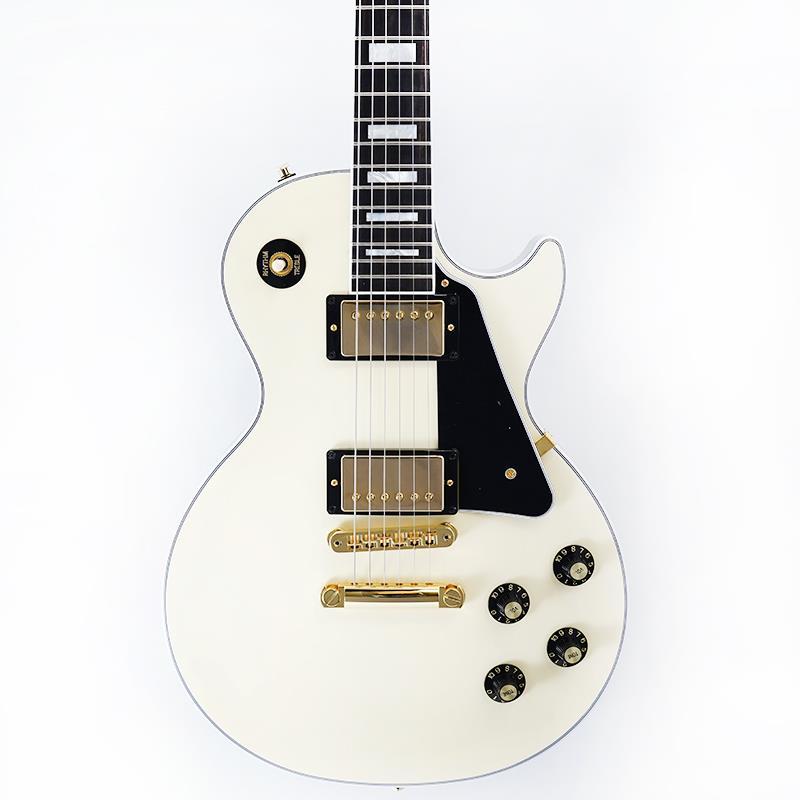 ☆MG9☆期間限定セール☆BÙSKER'S レスポールカスタム ホワイト☆ Gibson Les Paul Custom '70s (Buttercream Top) SN.213950148（新品