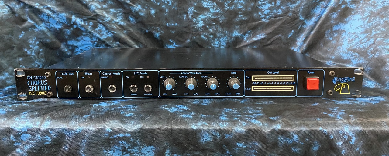 【希少】SONG BIRD TSC-1380S 送料込み！ Songbird Tri Stereo Chorus Splitter TSC-1380S 1980s | Reverb