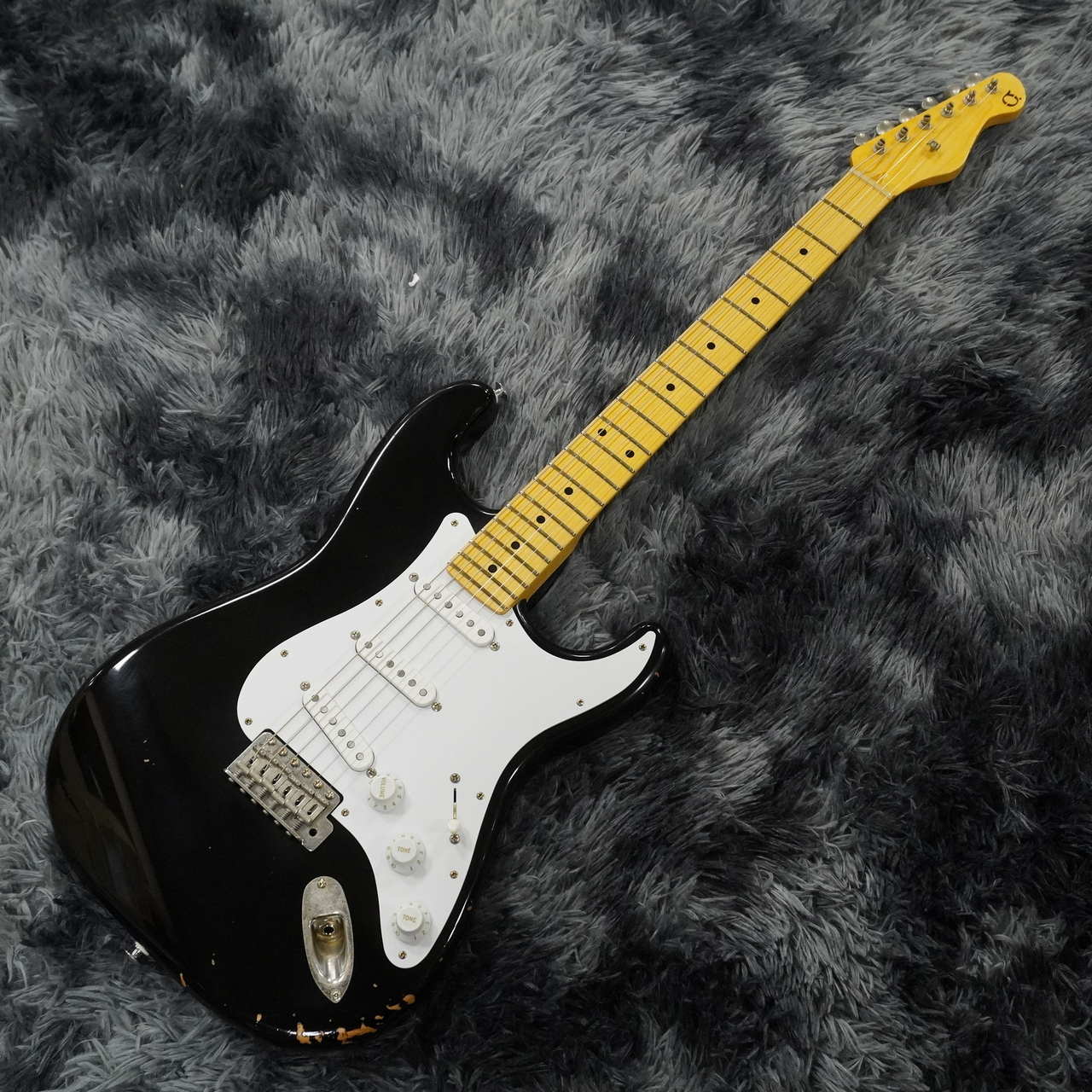 ギター Black Smoker TM SIGMA SSS Black 3.47kg Black Smoker Trad Master Series SIGMA-SSS Black/Medium Aged【特価