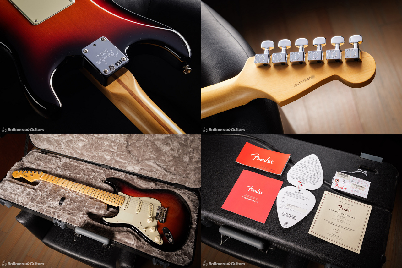 ギター Fender American Professional Strat 2017 Fender American Professional Stratocaster Rosewood Sonic