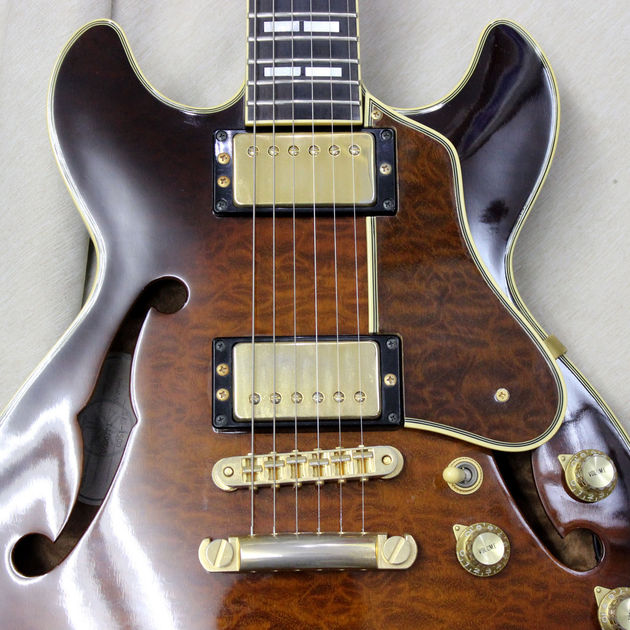 YAMAHA SAS1500 Antique Violin Sunburst 日本製 ヤマハ セミアコ 1990