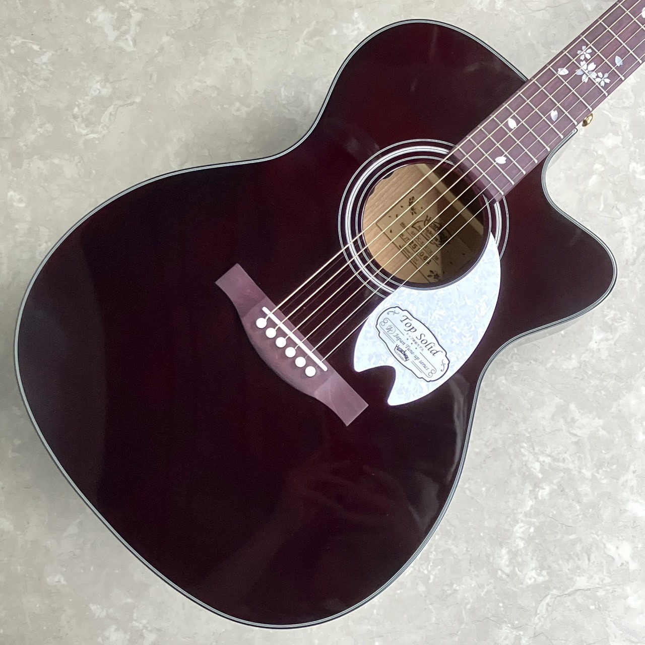 ギター sakukana Headway SHOC-SAKURA 花夜桜 アコースティックギター Japan Tune-up