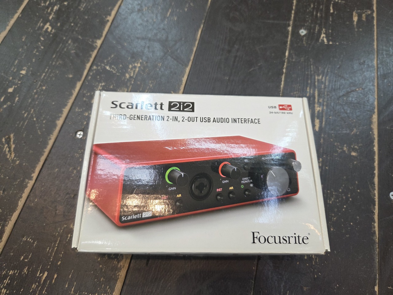 Focusrite Scarlett 2i2 Gen.3（中古/送料無料）【楽器検索デジマート】