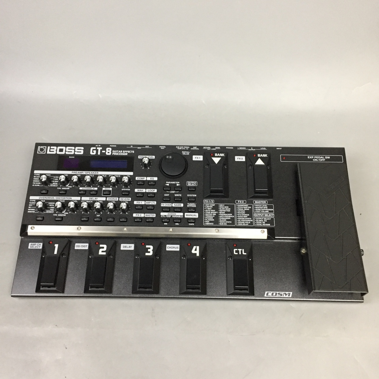 BOSS GT-8 Guiter Effects Processor（中古/送料無料）【楽器検索