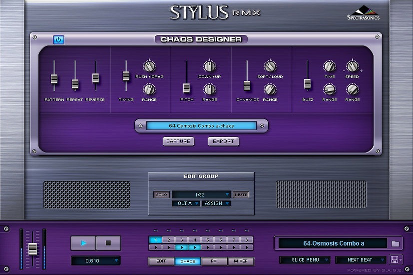 XPANDED STYLUS RMX リアルタイムグルーブモジュール Amazon.com: Spectrasonics Stylus RMX Xpanded Realtime Groove