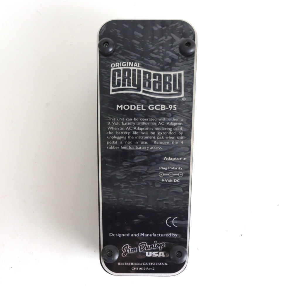 Jim Dunlop 【中古】 ワウ エフェクター JIM DUNLOP Cry Baby GCB-95