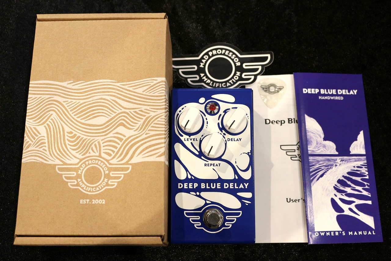 MAD PROFESSOR Deep Blue Delay Handwired【ハンドワイヤード】【送料