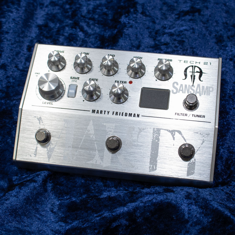 TECH21 Marty Friedman Signature SansAmp（新品/送料無料）【楽器検索