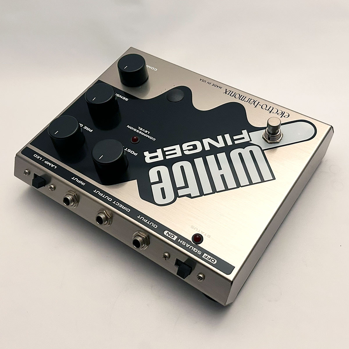 レア旧　Electro-Harmonix White Finger コンプレッサ Electro-Harmonix WHITE FINGER（中古）【楽器検索デジマート】