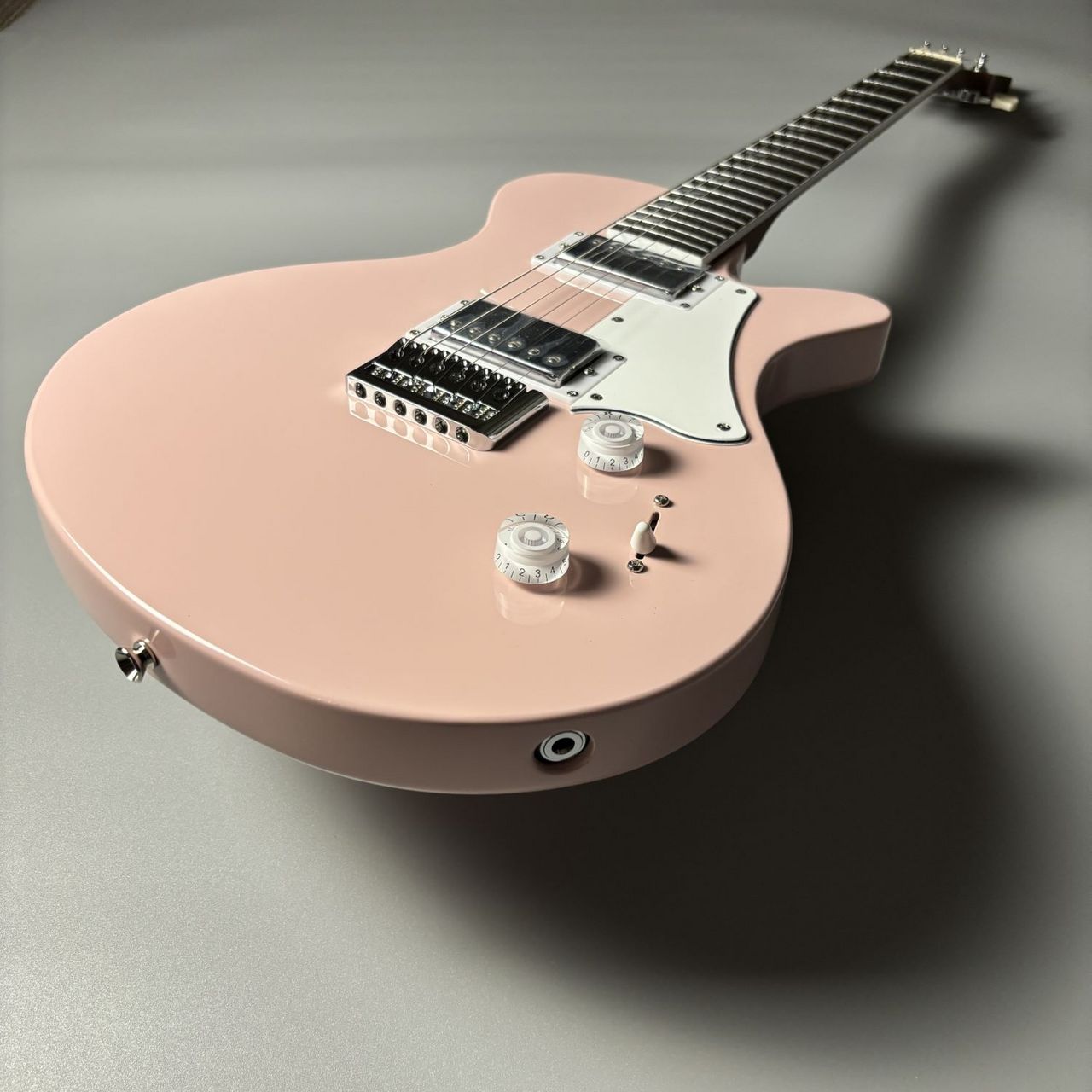 エレキギター ナチュラルウッド ハムバッカー Ryoga HORNET Shell Pink