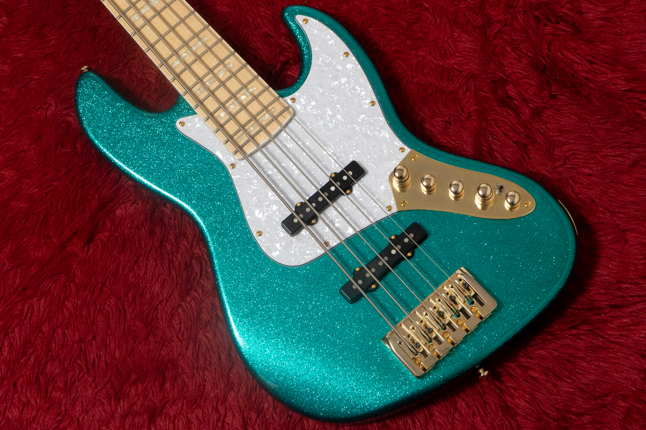 Swing Guitars Jazz Deluxe 5 Metallic Teal Green 4.725kg #26010049