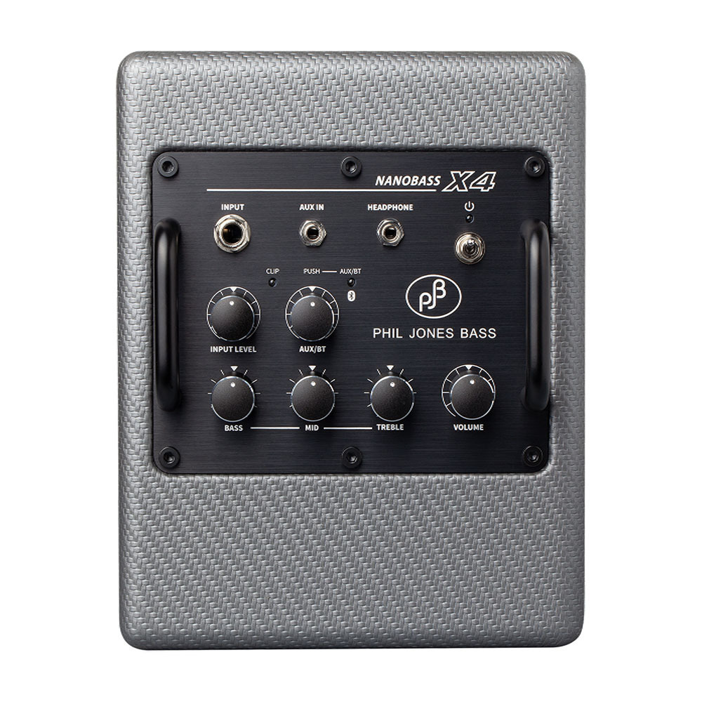 Phil Jones Bass NANOBASS X4 Carbon Silver【2025冬・限定カラー