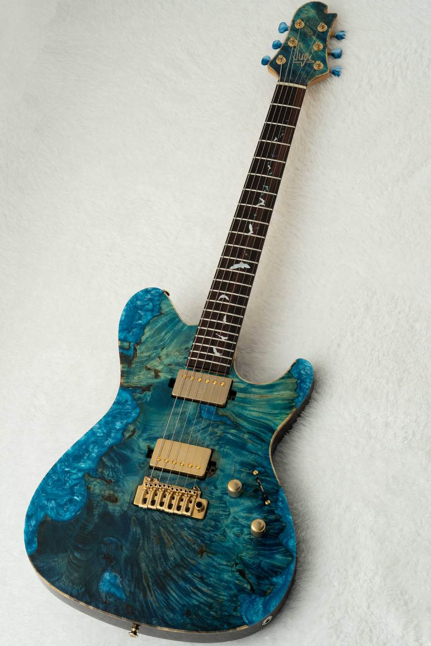 blues d 技 Sugi DS496E MVQM/AT NAVY BLUE BAT INLAY | クロサワ楽器店公式ブログ