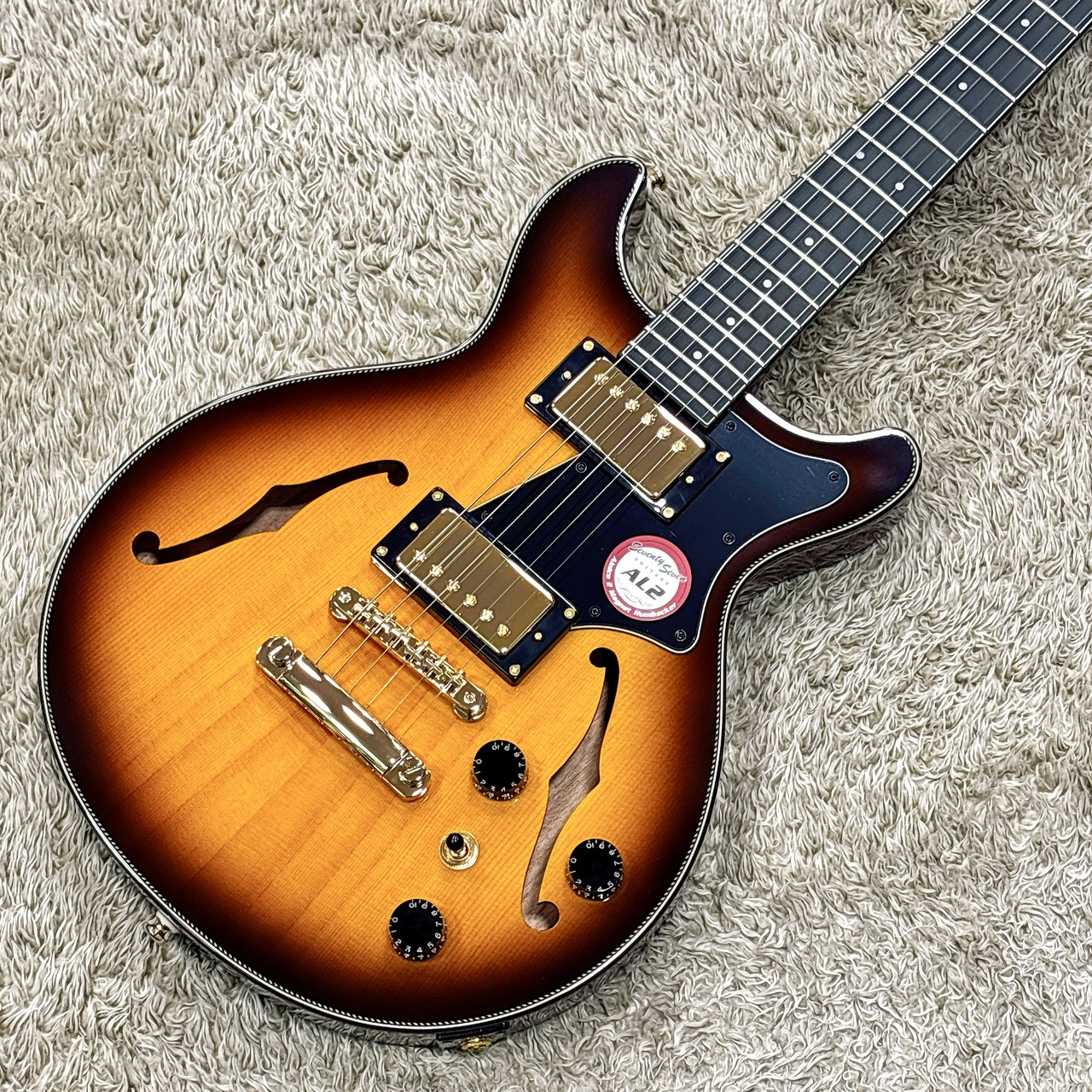 Seventy Seven Guitars ALBATROSS-JAZZ-JT SB (Sunburst) -Japan Tune