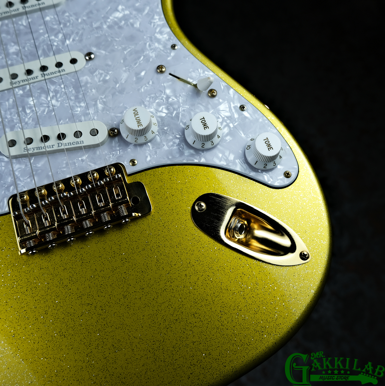 ESP SNAPPER Ohmura Custom -Eclipse Gold-【現物画像】（中古）【楽器