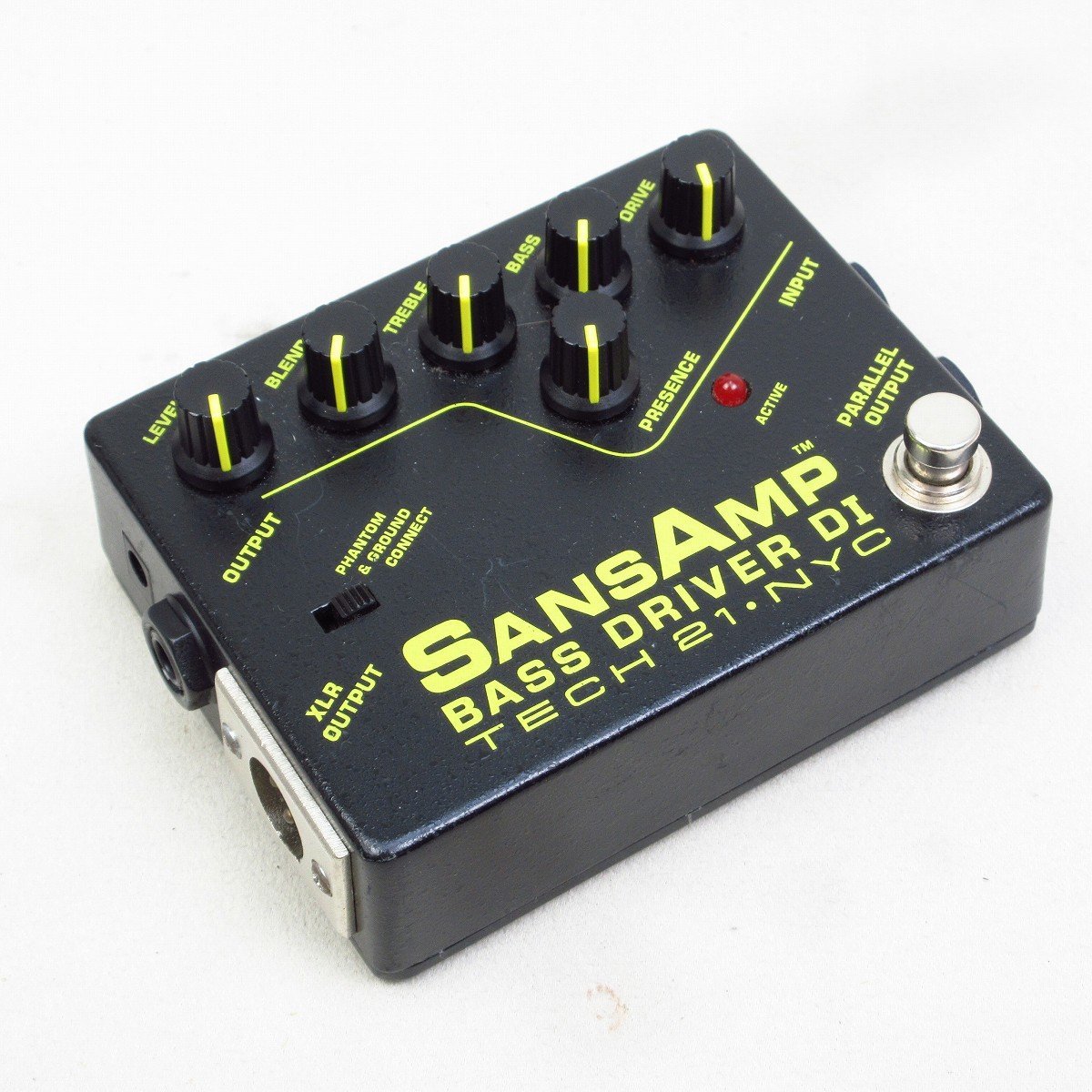 Tech21 SANSAMP BASS DRIVER DI V2 ベース用プリアンプ