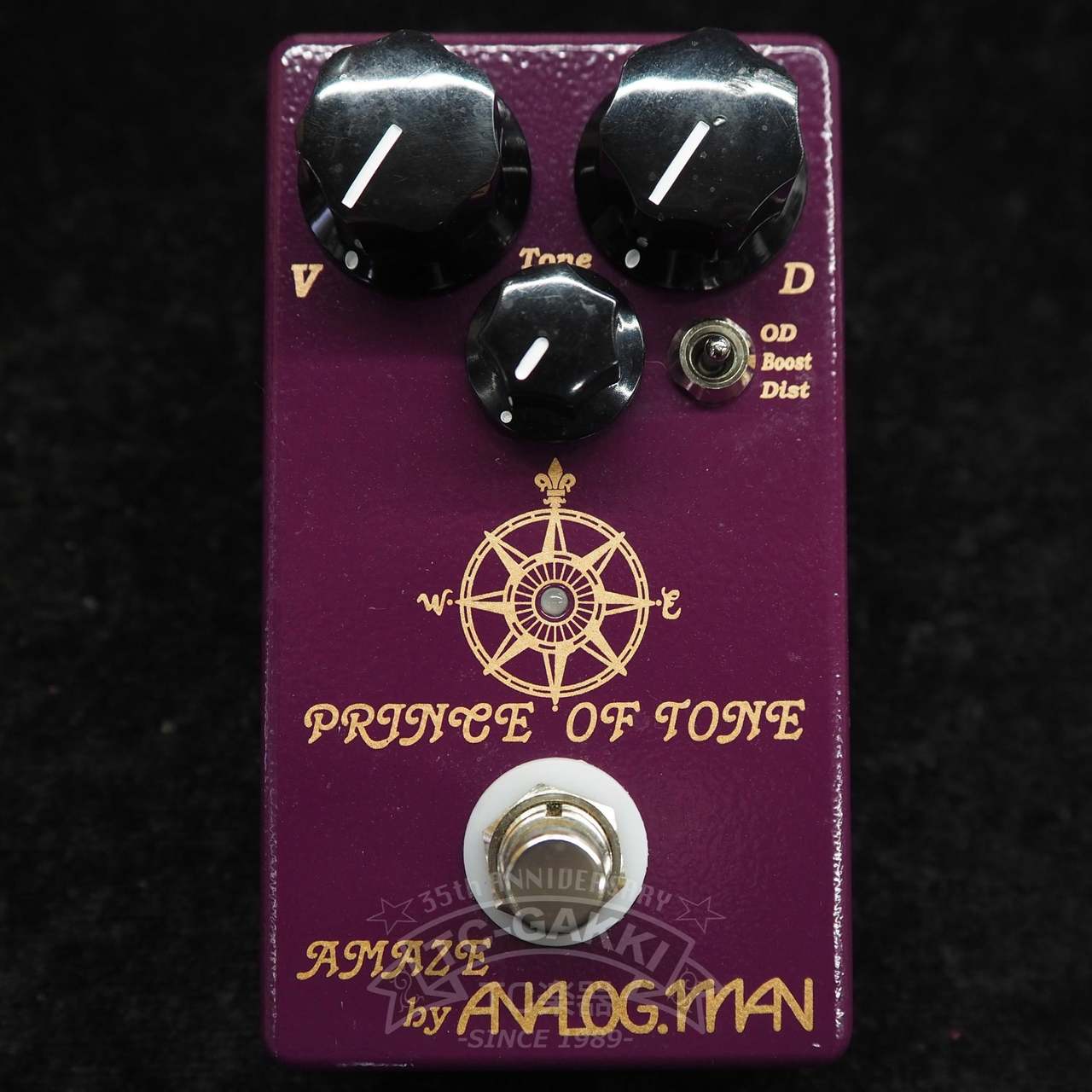 ANALOG.MAN PRINCE OF TONE ギターエフェクター 繊細なクランチ】Analogman Prince Of Tone レビュー│機材沼へ