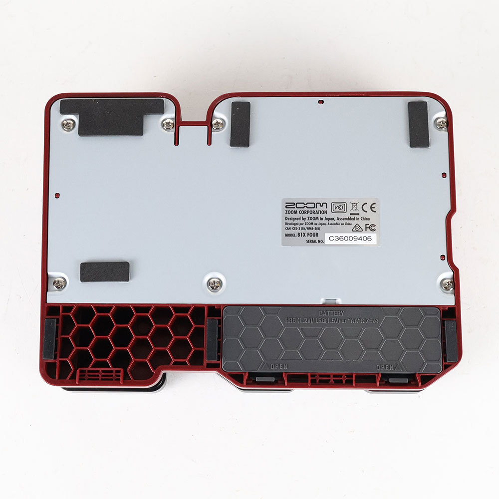 ZOOM 【中古】 ベースマルチエフェクター ZOOM B1X FOUR（中古/送料