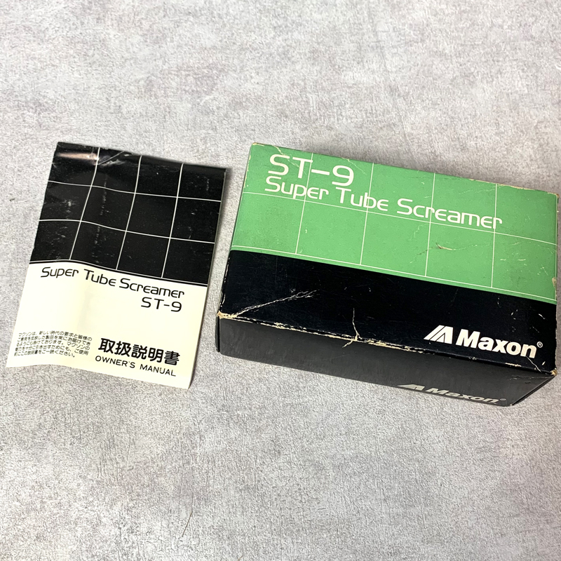 Maxon ST-9 Super Tube Screamer 【希少】箱付き Maxon ST-9 Super Tube Screamer【加古川店】（中古/送料無料）【楽器