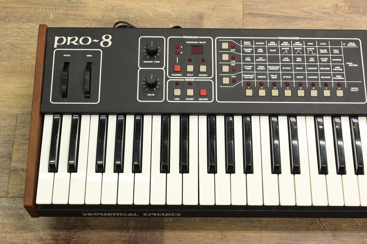Sequential Circuits PRO-8 アナログシンセサイザー SEQUENTIAL CIRCUITS INC PRO-8 【キーボードマート新宿】【新宿店
