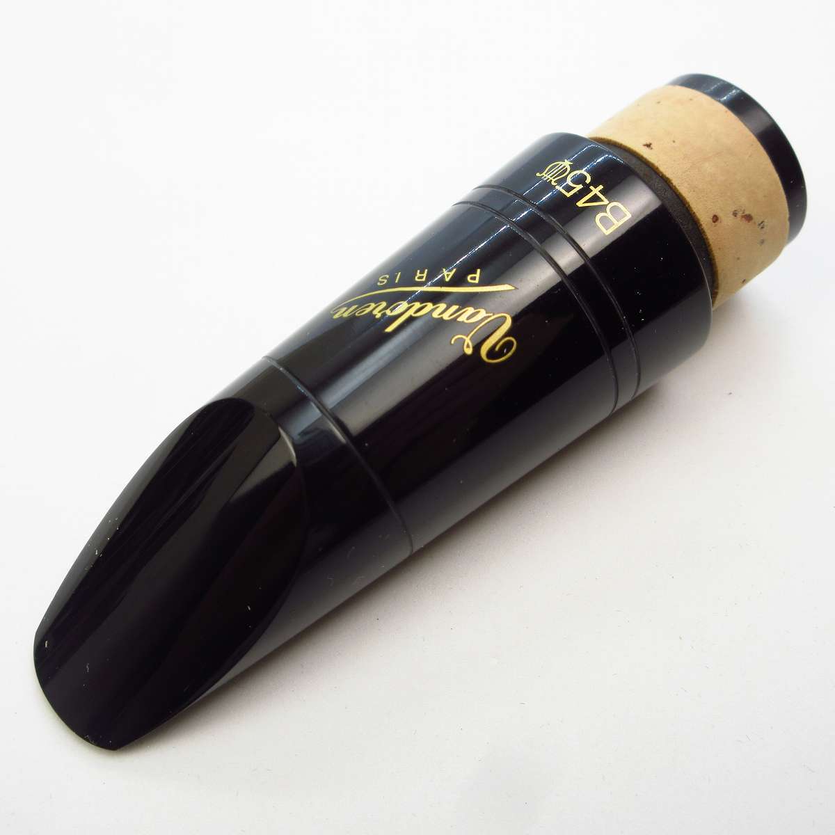 【激レア・ヴィンテージ】Woodwind Co. マウスピースB45刻印 珍品 VANDOREN B♭クラリネット用マウスピース B45ライヤー 【横浜店