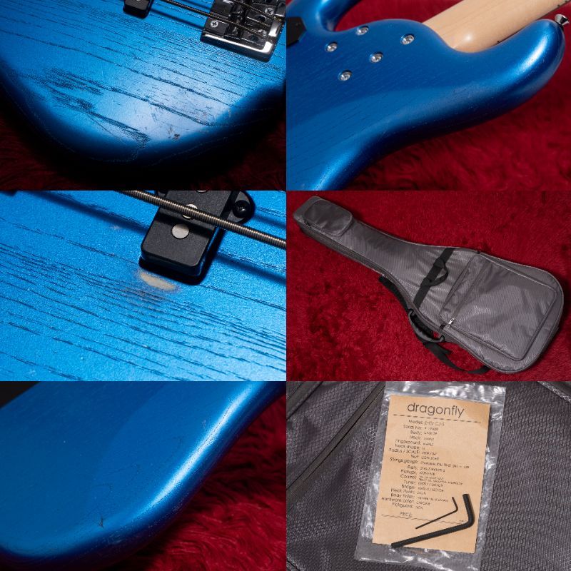 dragonfly d-fly CJ-5 METARIC BLUE 3.855kg #19105S【GIB横浜】（中古