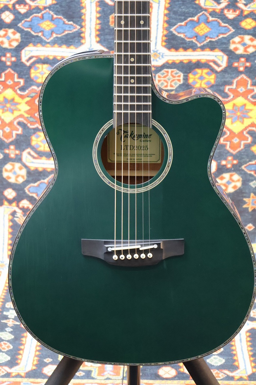Takamine 【2025歳末ビックセール!!・美しいグリーンカラー】LTD2025