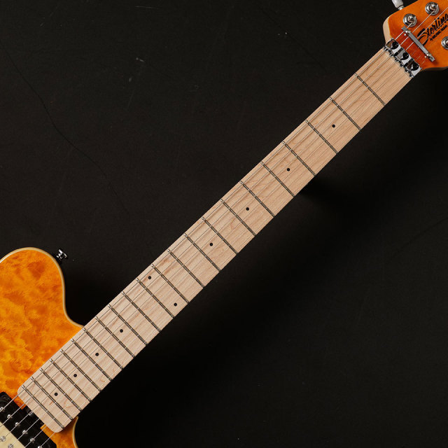 【美品】Sterling / AX40 Transparent Gold Sterling by MUSIC MAN ／ AX40 Transparent Gold - エレキ