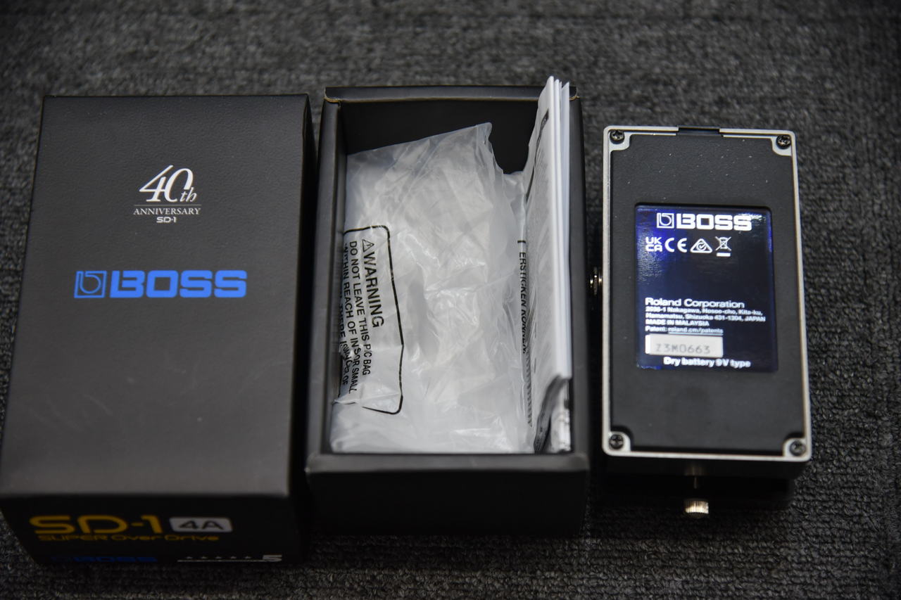 BOSS SD-1-4A 40周年記念限定モデル（中古）【楽器検索デジマート】