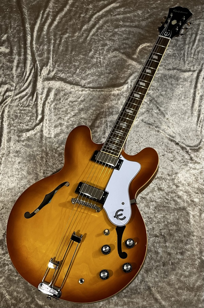 Epiphone New Riviera Royal Tan Sn 3 62kg G Club Tokyo 新品 楽器検索デジマート