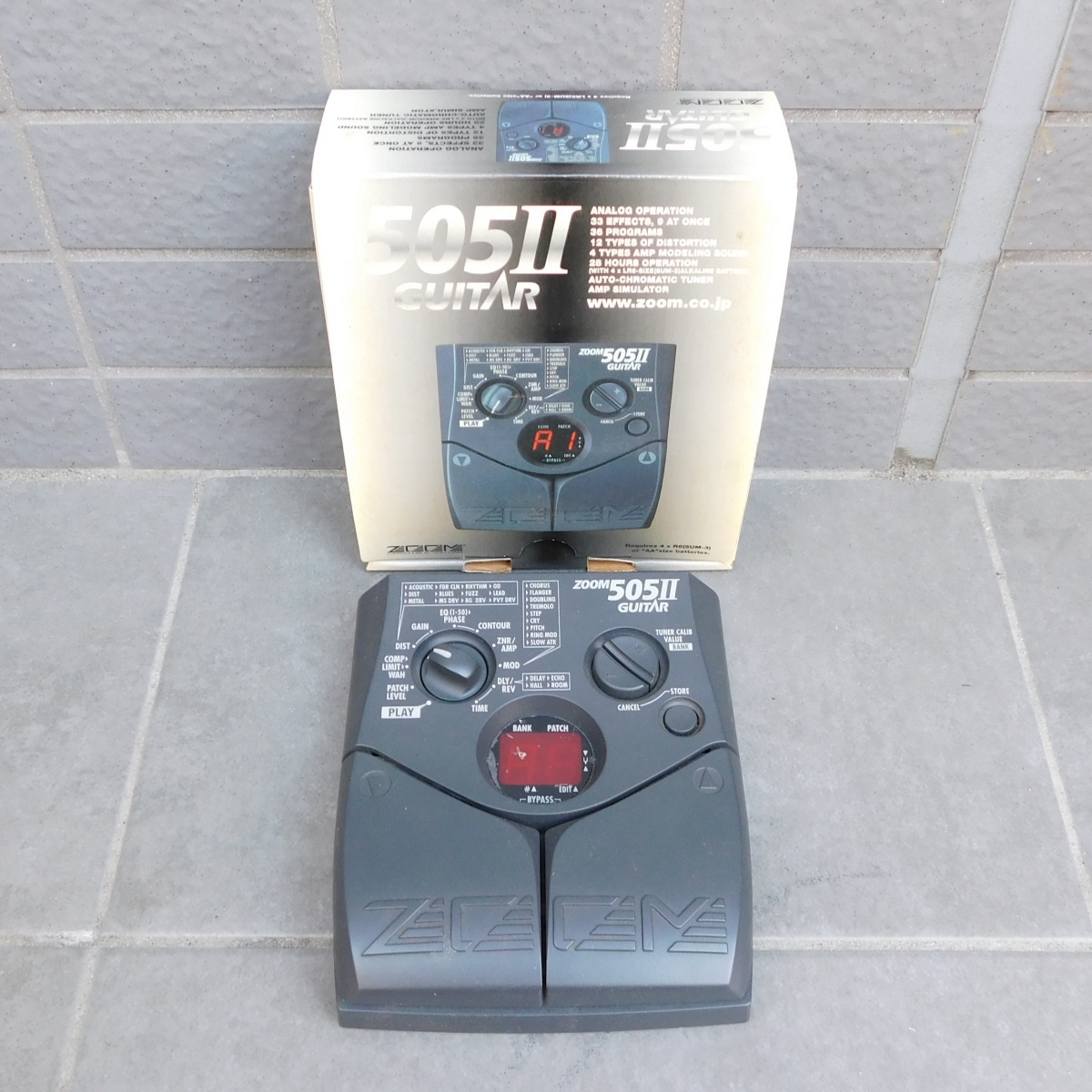 ZOOM 505Ⅱ マルチエフェクター（中古）【楽器検索デジマート】