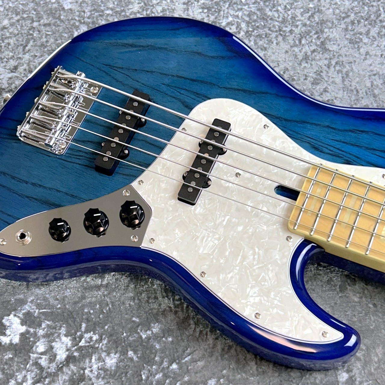 FUJIGEN(FGN) Neo Classic NJB100MBAHV - See-Thru Blue Burst