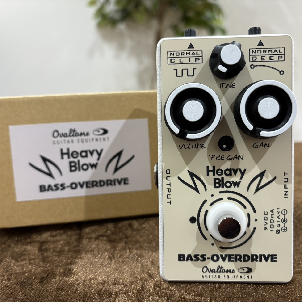 Ovaltone 《新製品 / 迅速発送！》Heavy Blow Bass Overdrive 【初回